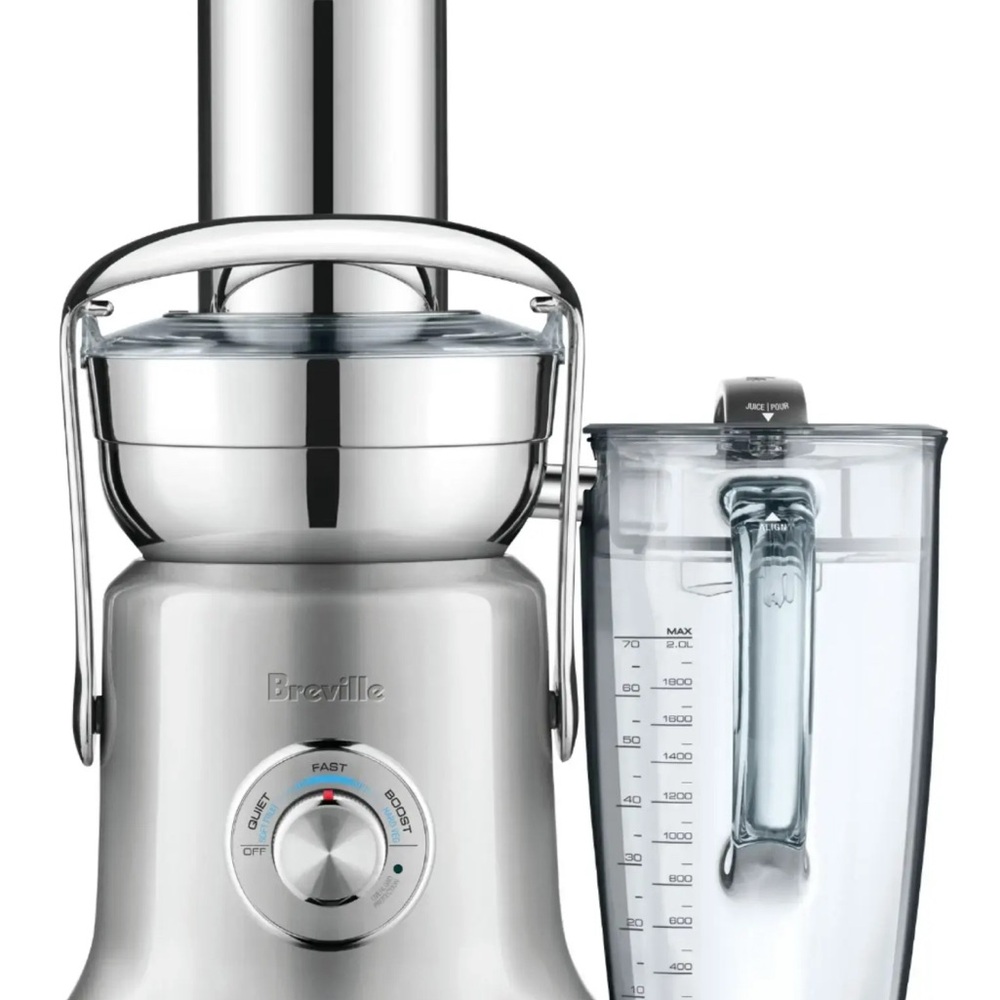 Breville Silver Juicer Premium Kitchen Tool